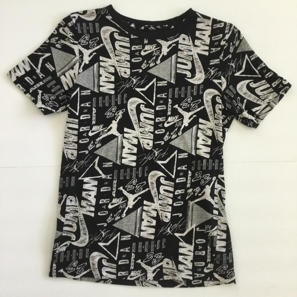 Boys Air Jordan T-Shirt Jump Man Size L